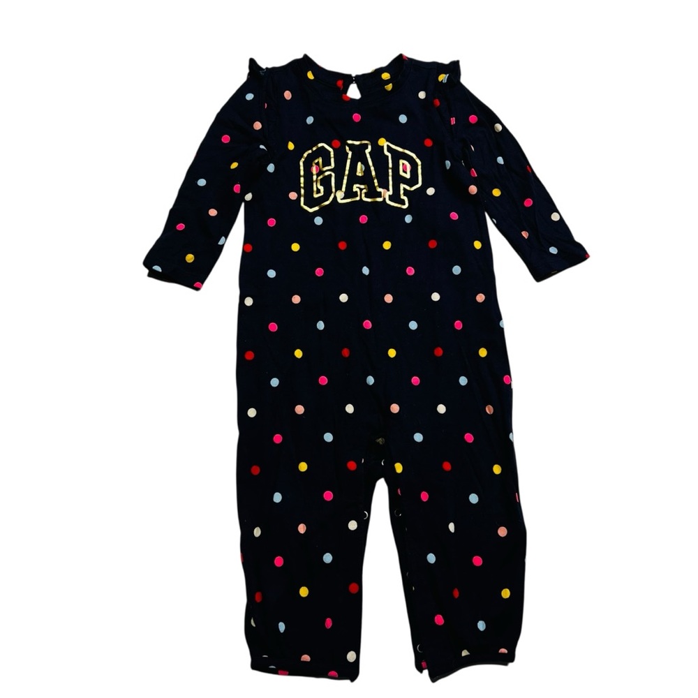 GAP Multicolor Polka‎ Dot Jumpsuit